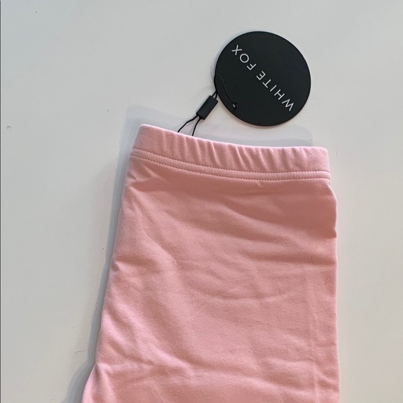 White fox pink bike shorts - Picture 5 of 5